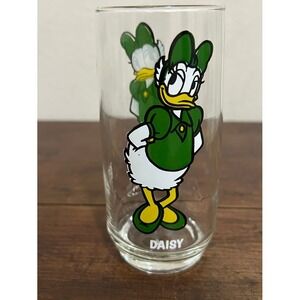 Vintage Daisy Duck Pepsi Collector Series‎ Walt Disney Productions Glass